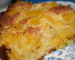 Шарлотка с апельсинами