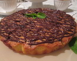 Шарлотка с черносливом по-итальянски