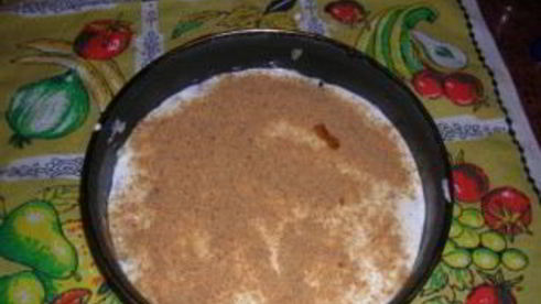 шарлотка с капустой на кефире