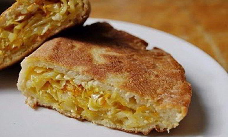 Рецепт шарлотки с капустой