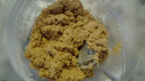 шарлотка с квашеной капустой и цельнозерновой мукой