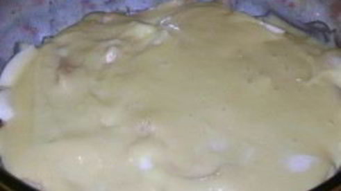 шарлотка с маргарином