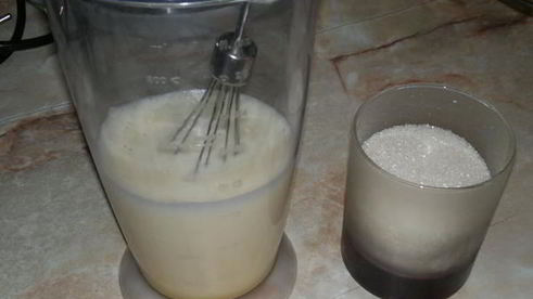 шарлотка с виноградом