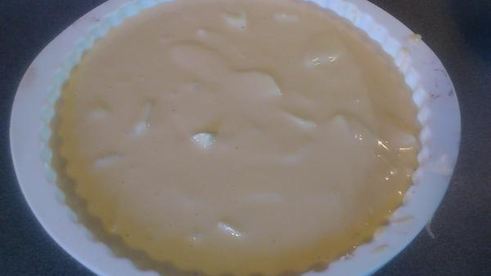 шарлотка с яблоками и лимонами