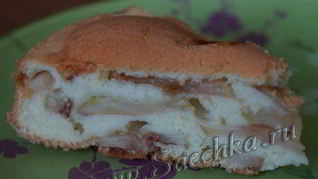 Шарлотка с яблоками