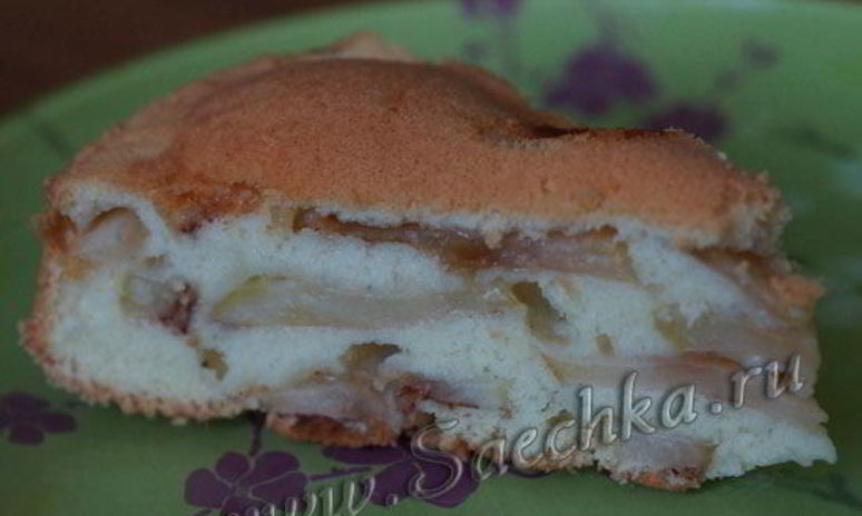 Рецепт шарлотки с яблоками