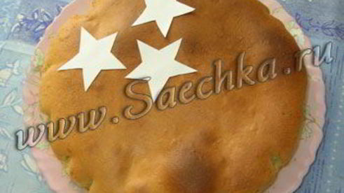 шарлотка с яблоками