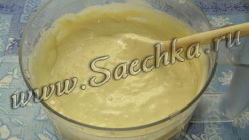 шарлотка с яблоками