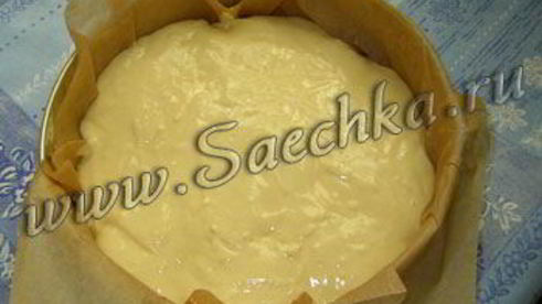 шарлотка с яблоками