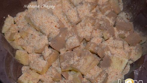 шарлотка со сметанным кремом