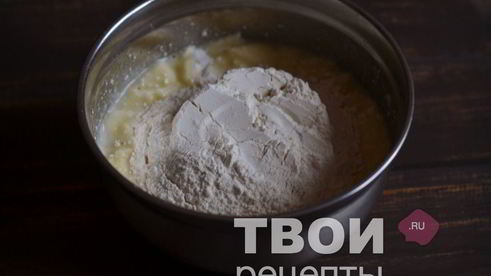 творожная шарлотка