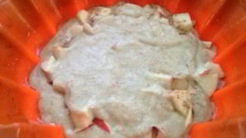 вегетарианская шарлотка без яиц