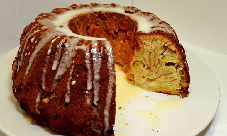 Рецепт яблочной шарлотки