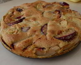 Яблочно-сливовая неШарлотка