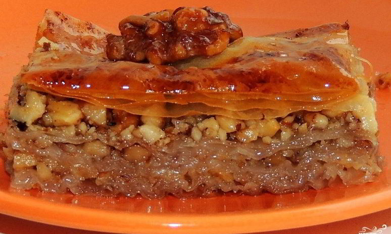 Рецепт шекинской пахлавы