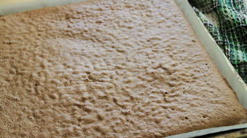 шоколадно-апельсиновый рулет