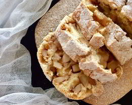 Быстрый яблочный штрудель