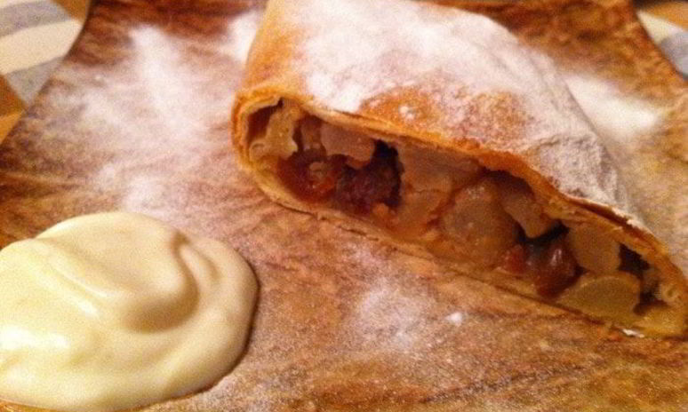 Рецепт грушевого штруделя