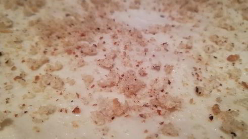 легкий штрудель с вишней и миндалем