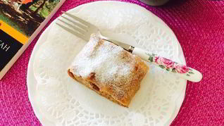 Полезный яблочный штрудель