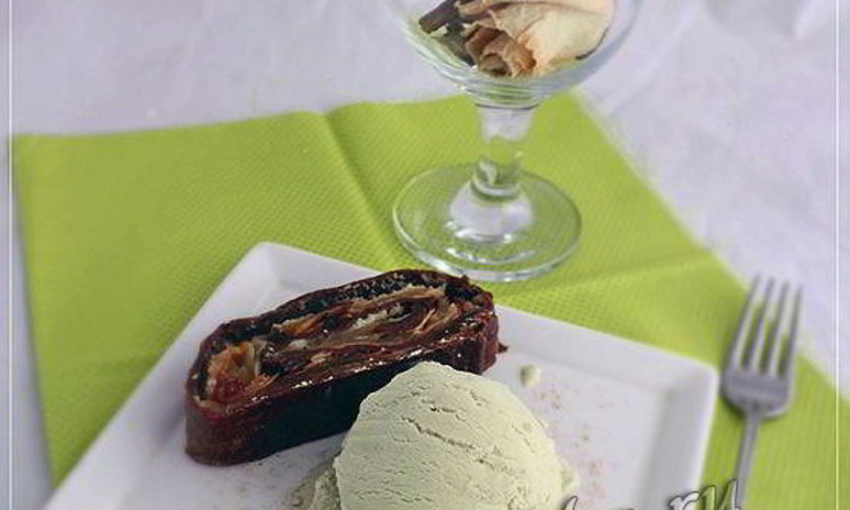 Рецепт шоколадного штруделя