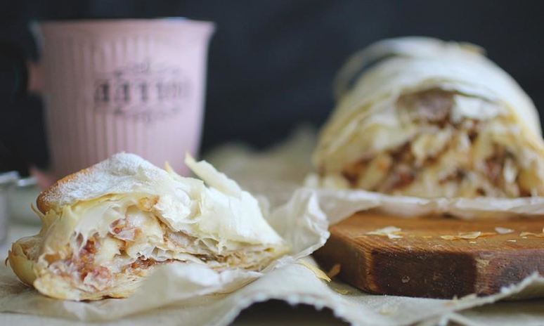 Рецепт штруделя из теста фило