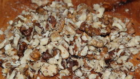 штрудель из вытяжного теста с вишнями