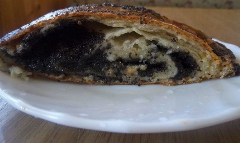 Рецепт штруделя с маком