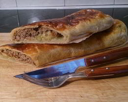 Штрудель с мясом