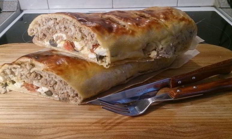 Рецепт штруделя с тунцом