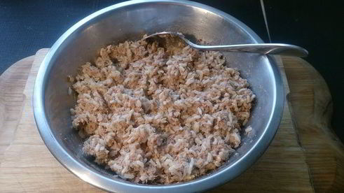 штрудель с тунцом