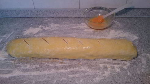 штрудель с тунцом