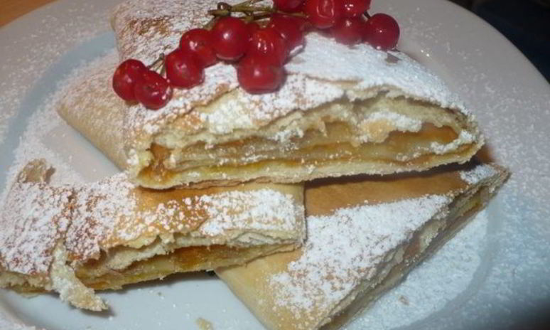 Рецепт штруделя с тыквой