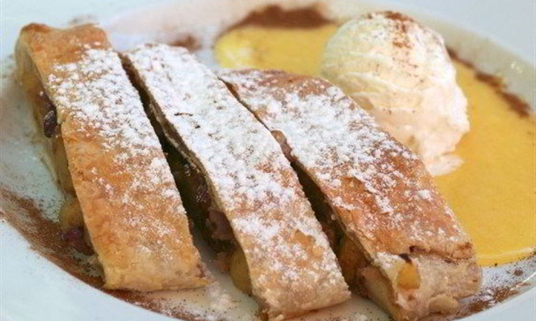 Рецепт штруделя с яблоками