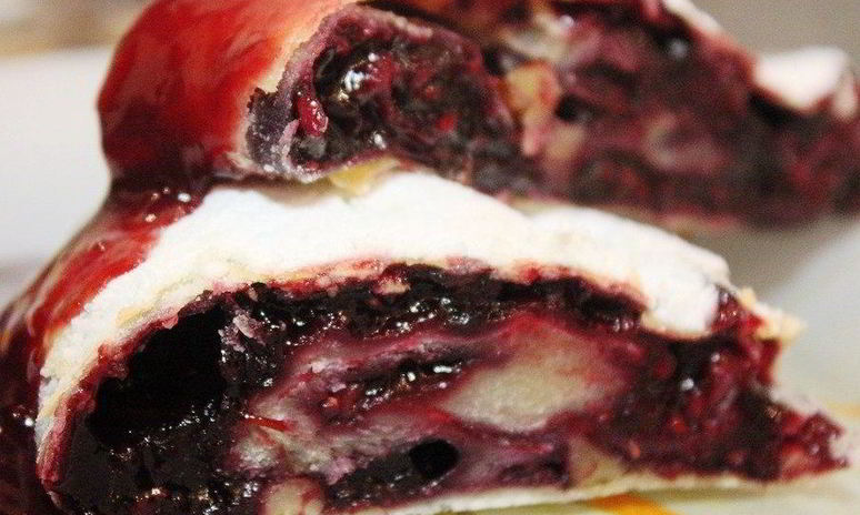 Рецепт штруделя со смородиной