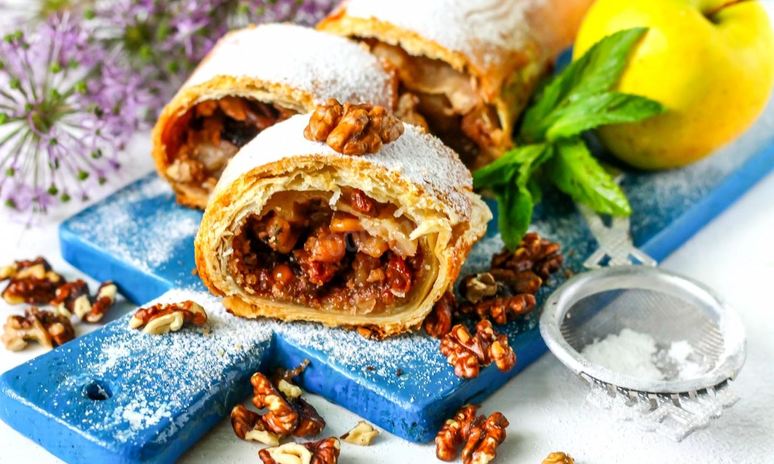 Рецепт венского штруделя с яблоками