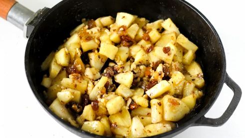 венский штрудель с яблоками