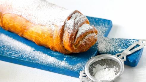 венский штрудель с яблоками