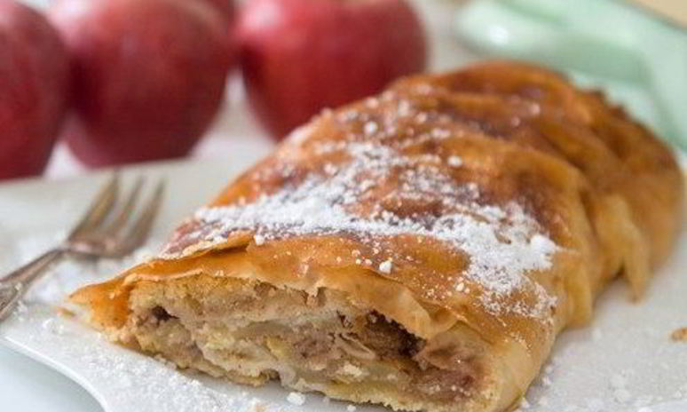 Рецепт яблочно-пивного штрудель