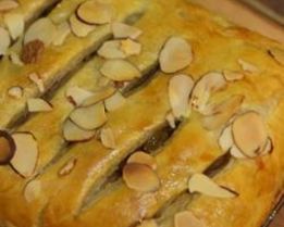 Яблочный штрудель из готового слоеного теста