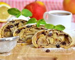 Яблочный штрудель