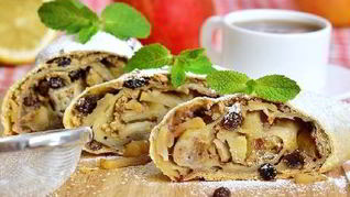 Яблочный штрудель