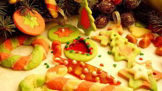 Сладкая новогодняя выпечка