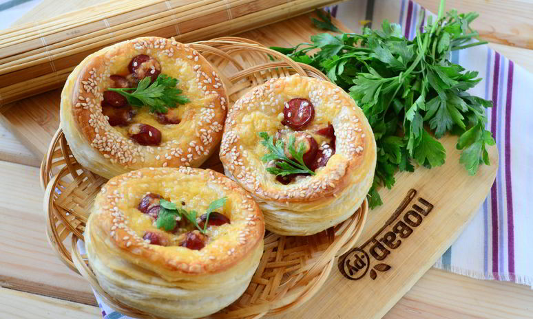 Рецепт слоек пикантных