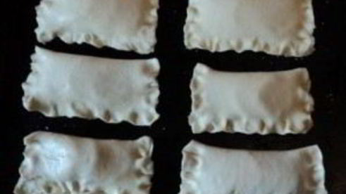 слойки с бананом