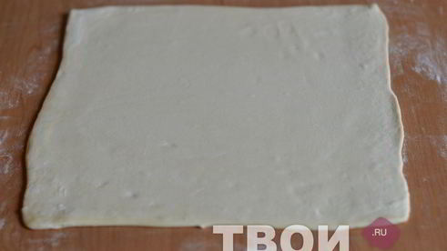 слойки с творогом