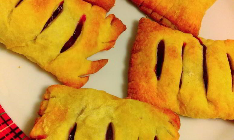 Рецепт слоек с тыквой, яблоками и корицей