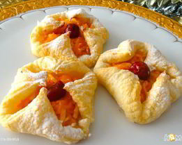 Слойки с тыквой