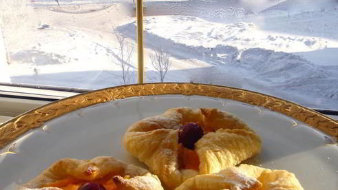 слойки с тыквой