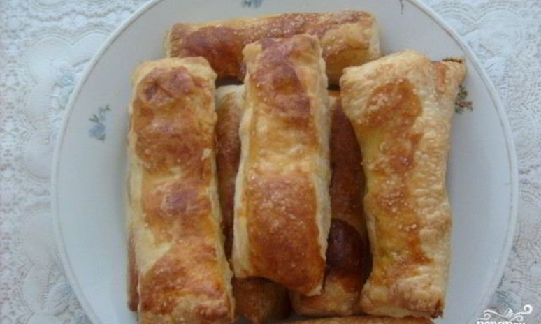 Рецепт слоек со сгущенкой